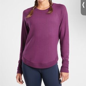 ATHLETA Mindset Pullover Sweatshirt • Size S